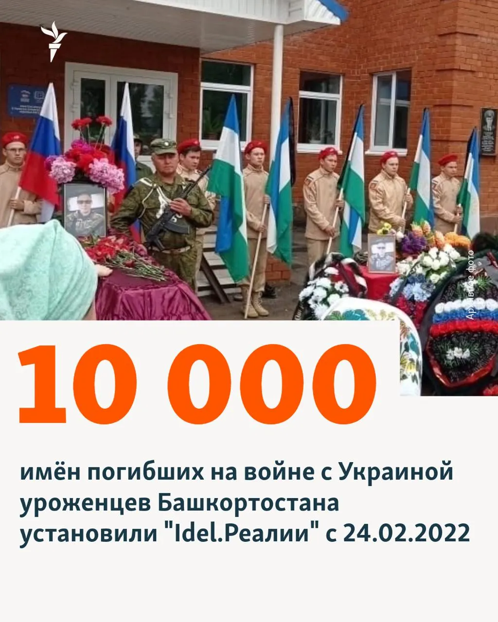 По имеющимся данным, Башкортостан лидирует по числу идентифицированных погибших мобилизованных. Всего по России найдено сведения о 18 813 погибших мобилизованных.