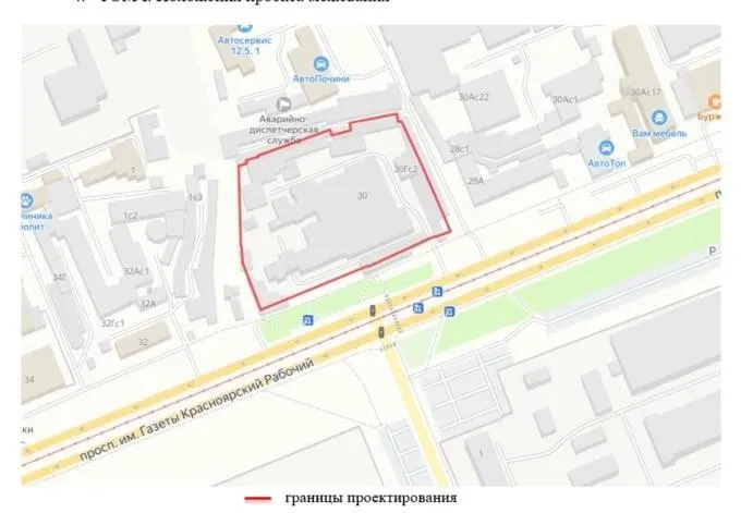 В Красноярске объявили публичные слушания по проекту многосекционного жилого дома более 16 этажей на пересечении проспекта и Транспортного проезда. Слушания продлятся до 20 мая.
