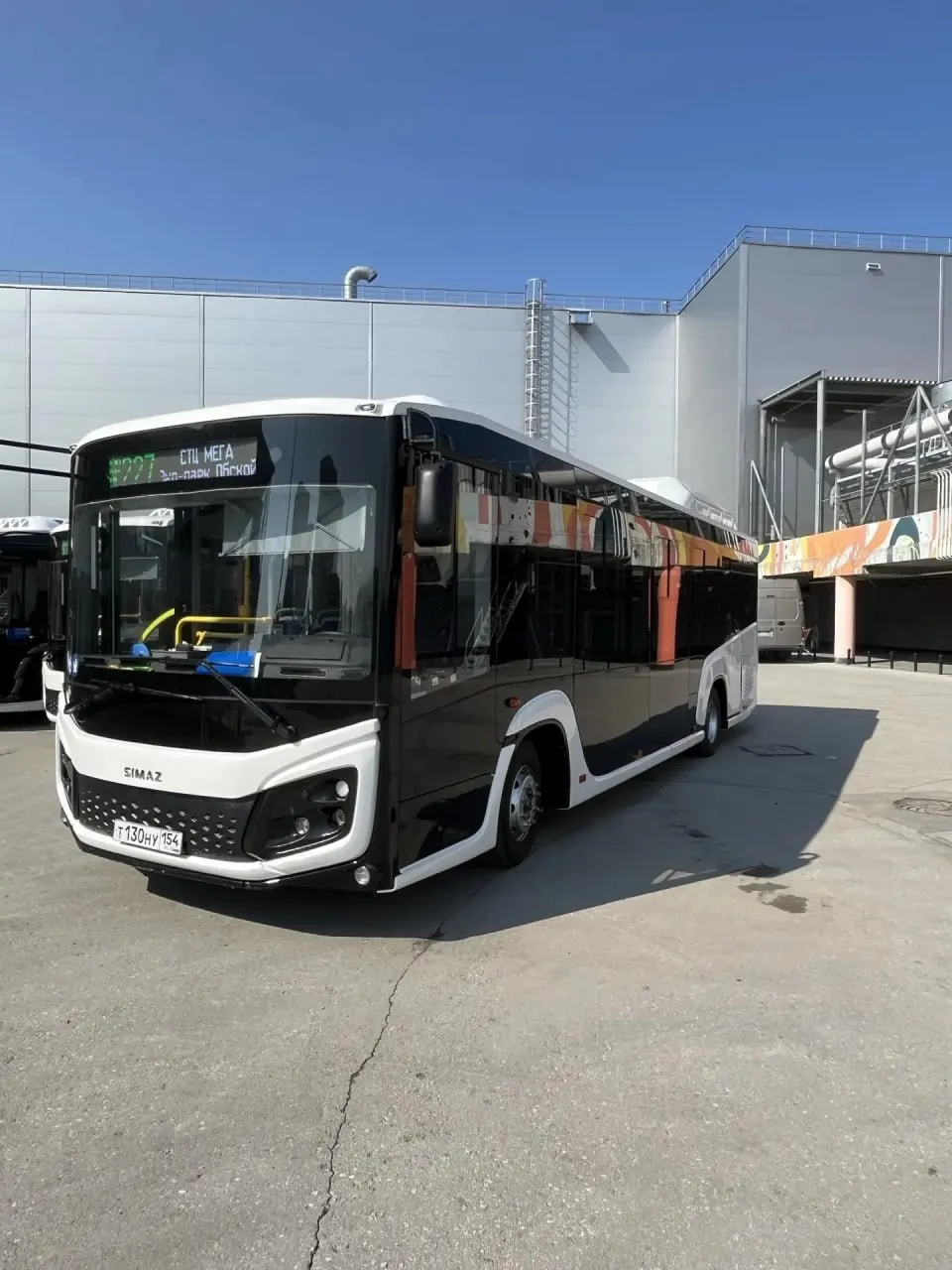 На&nbsp;маршруте между&nbsp;Новосибирском и&nbsp;Обью вышли три&nbsp;новых автобуса
