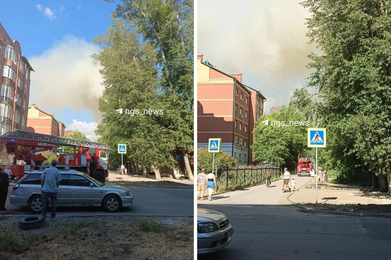 В трёхэтажном аварийном доме на Серафимовича, 12 произошёл пожар. На место прибыли несколько пожарных расчётов, а также скорая и полиция; свидетели слышали треск.
