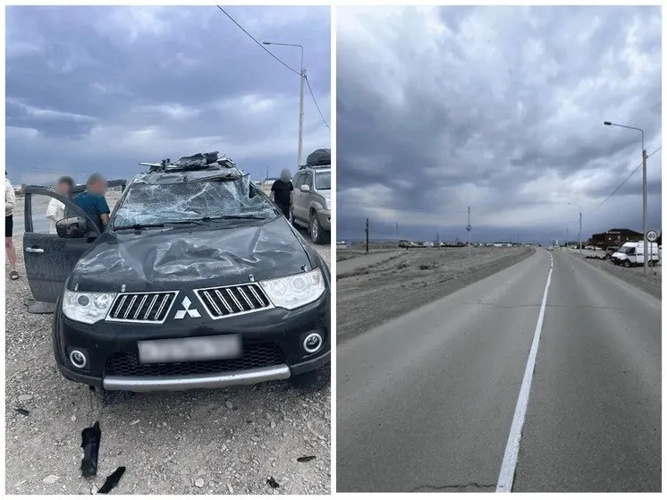 Автомобиль съехал в кювет: одна пассажирка госпитализирована с ушибом грудной клетки, двое других отказались от госпитализации. В отношении водителя возбуждено административное дело.