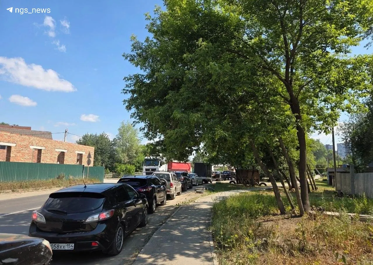 Возле Димитровского моста одну из заправок закрыли при подъезде бензовоза; из‑за ожидания водителям приходится стоять около часа, а за заправку без очереди просят до 170 рублей.