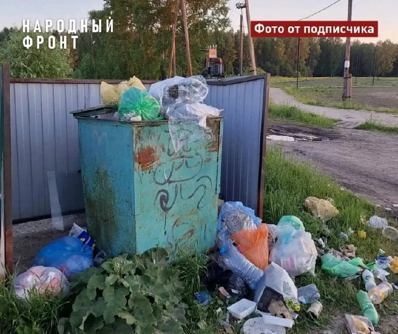 Жители села Бакчар Томской области жалуются, что контейнеры долго не вывозят — отходы разлетаются по улицам, ощущается сильный запах, а часть людей вынуждена вывозить мусор самостоятельно.