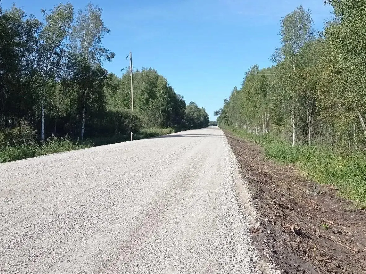 Единственный путь к селу Королевка отреставрирован; работы завершены и обеспечивают сообщение с райцентром.