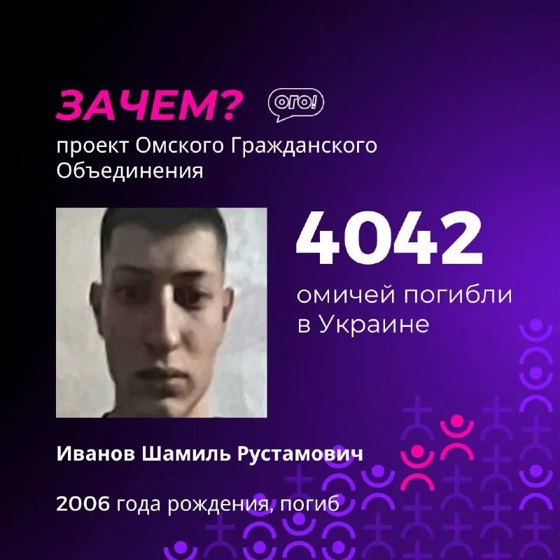 Расширенный перечень погибших содержит имена, годы рождения и населённые пункты Омской области.