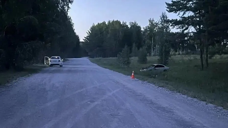 44-летняя пассажирка погибла до приезда скорой; водителя увезли в больницу. Инцидент произошел на трассе К-13 в Искитимском районе.