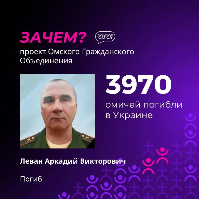 Обобщенная заметка о публикации обновляемого списка погибших из Омской области в ходе конфликта на Украине; приводятся имена, годы рождения и населенные пункты.