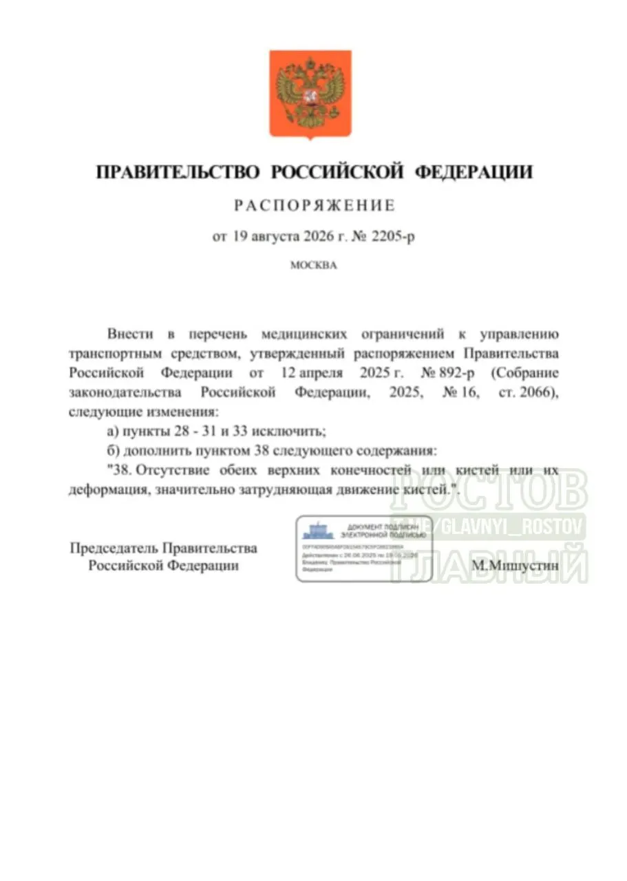 Разъяснения о новых требованиях к системам управления транспортом и противопоказаниях для водителей с ограниченными возможностями.