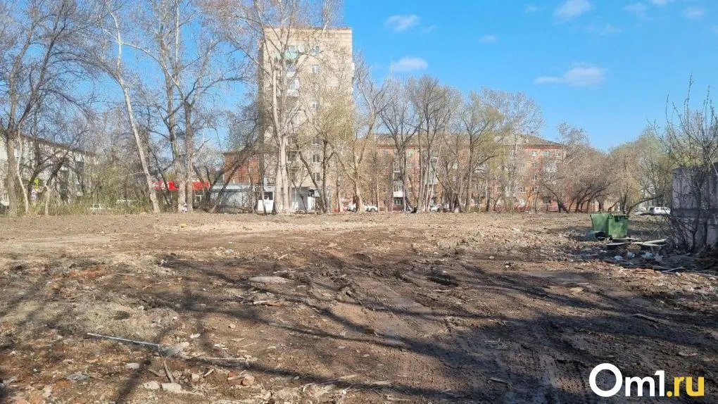 План застройки обсуждают власти на месте обрушившегося здания в Омске; речь идёт о возведении многоэтажного дома.