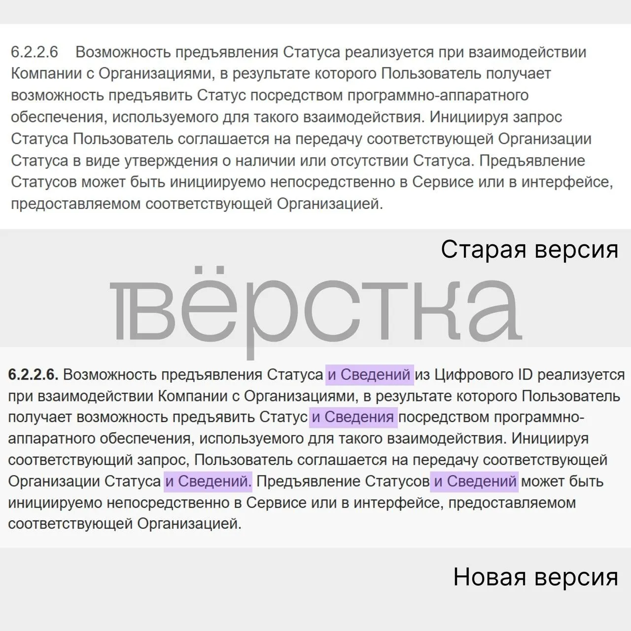 Новая редакция соглашения позволяет передавать сведения из документов, удостоверяющих личность, что вызывает вопросы по кибербезопасности.