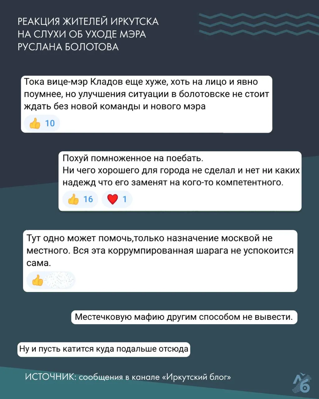 После выборов обсуждают шанс отставки мэра Иркутска; региональные власти привлекают внимание к итогам работы администрации.