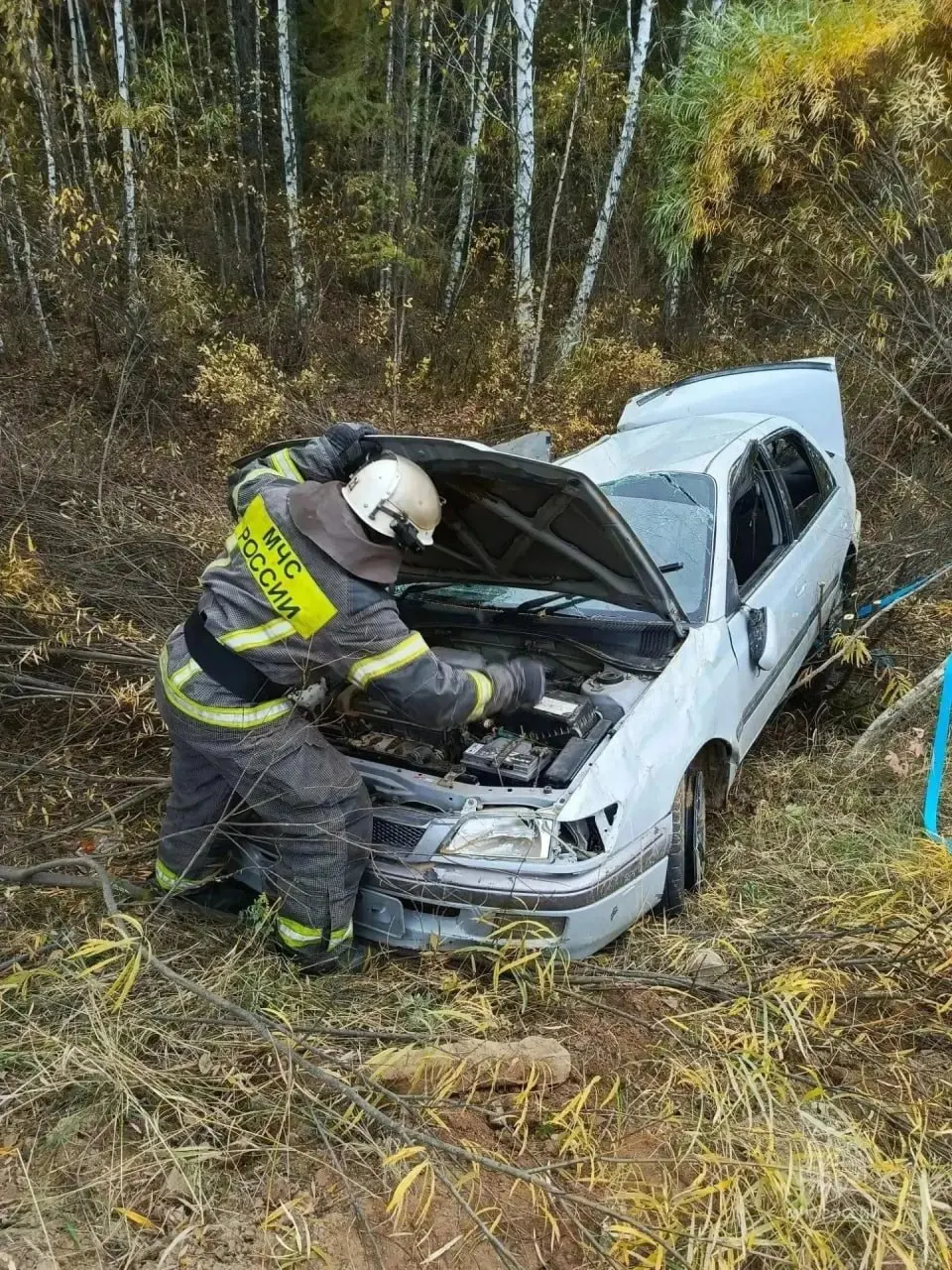 На трассе в Приаргунском округе Toyota Corolla вылетела с дороги и перевернулась; пострадал 7-летний ребёнок, оба пассажира доставлены в больницу.