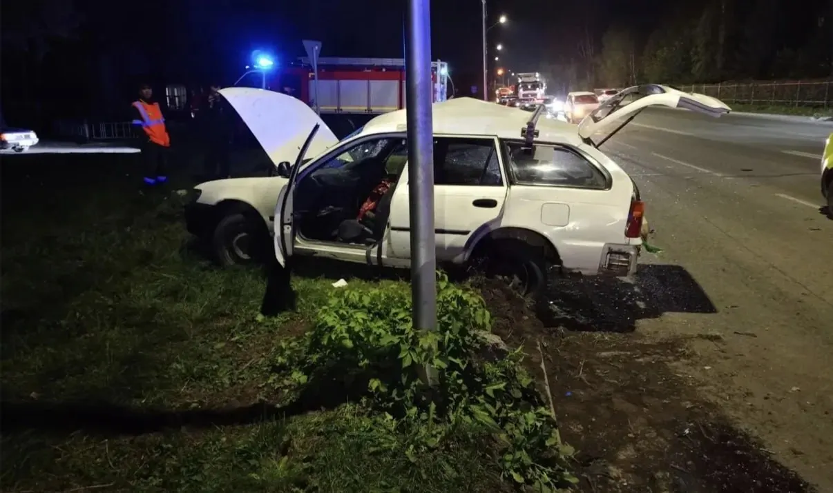 На улице Первомайской произошла смертельная авария: водитель 71 года за рулём Toyota Corolla погиб на месте, его пассажирка госпитализирована.