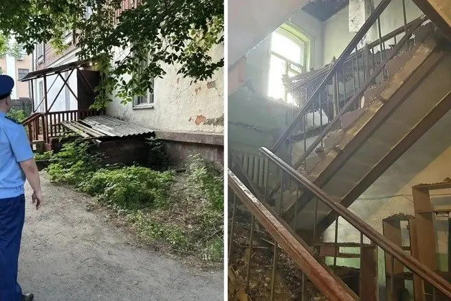 После проверки памятник регионального значения на улице Звездова, 11 признан аварийным; жильцы требуют срочного расселения.