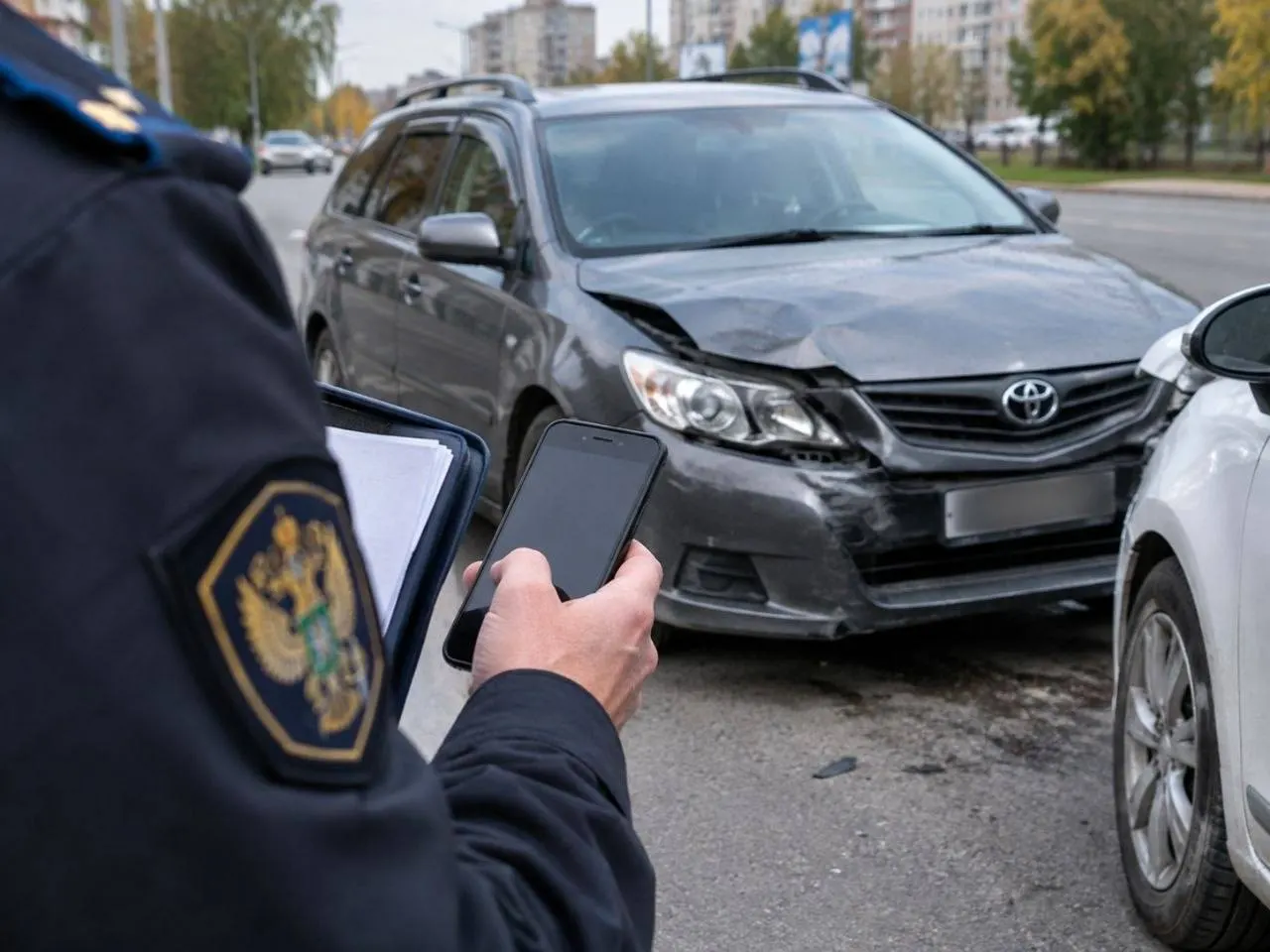 После конфликта на автомойке в Барнауле водитель лишён прав на год за оставление места ДТП и наезд на ногу оппонента.