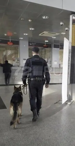 Полиция проводит мероприятие на вокзале с участием служебных собак; пассажиров просят покинуть зону вокруг периметра, данные о минировании уточняются.
