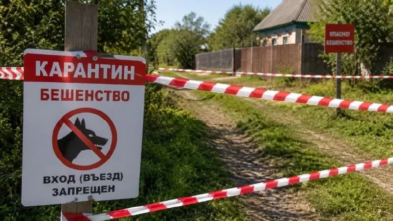 В Ельцовском районе зафиксирован новый очаг бешенства; введена карантинная зона на 60 дней и ограничения в радиусе 3 км. С начала 2026 года зарегистрировано 65 очагов.