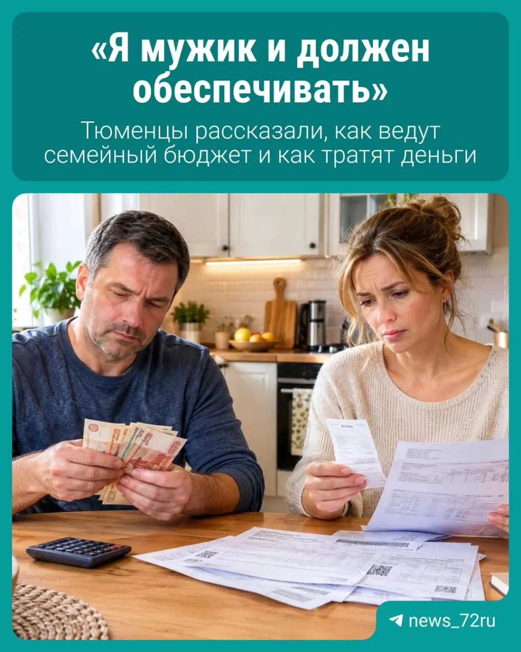 Переход на общий семейный бюджет снижает число конфликтов по поводу денег у тюменских пар; ниже — истории местных жителей о распределении расходов.