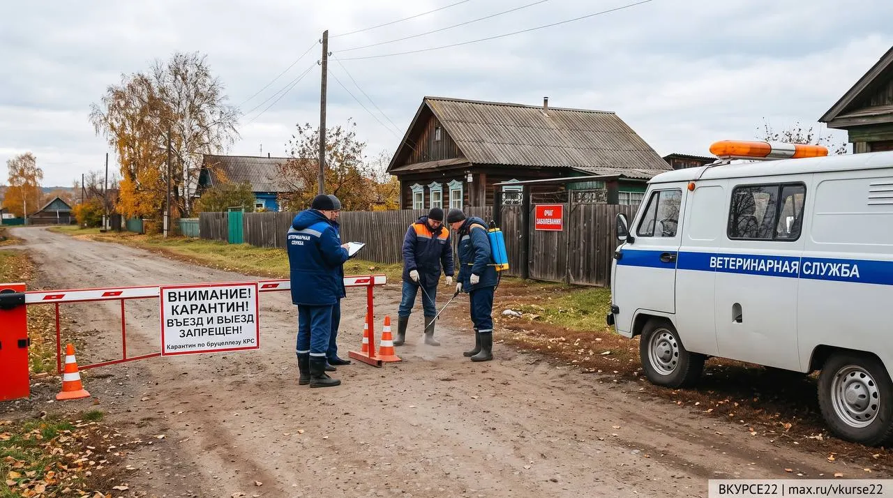 Из-за очага инфекции введён карантин в селе Сросты Егорьевского района. Запрещены выпас и перемещение скота, а также вывоз молока без термической обработки; меры действуют до ликвидации очага.